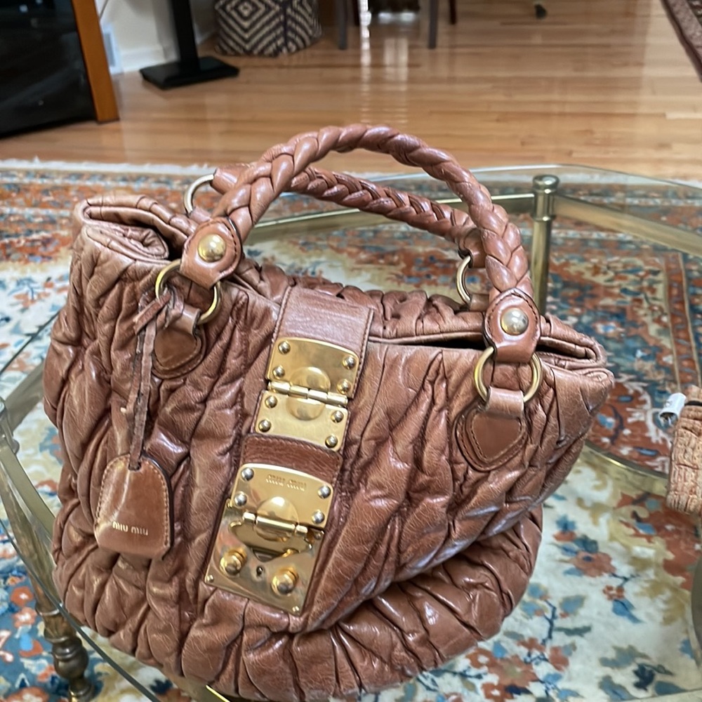 restored with a couture leather conditioner.